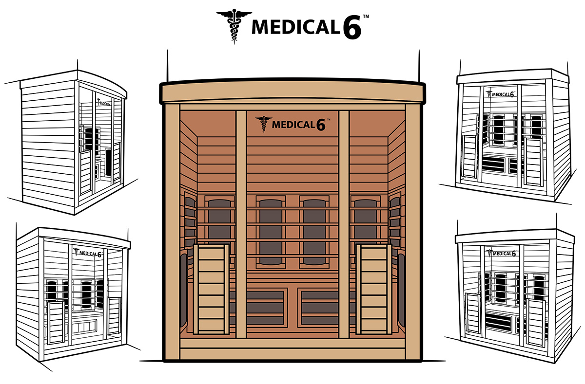 medical saunas 6 designed from scratch by davide maret