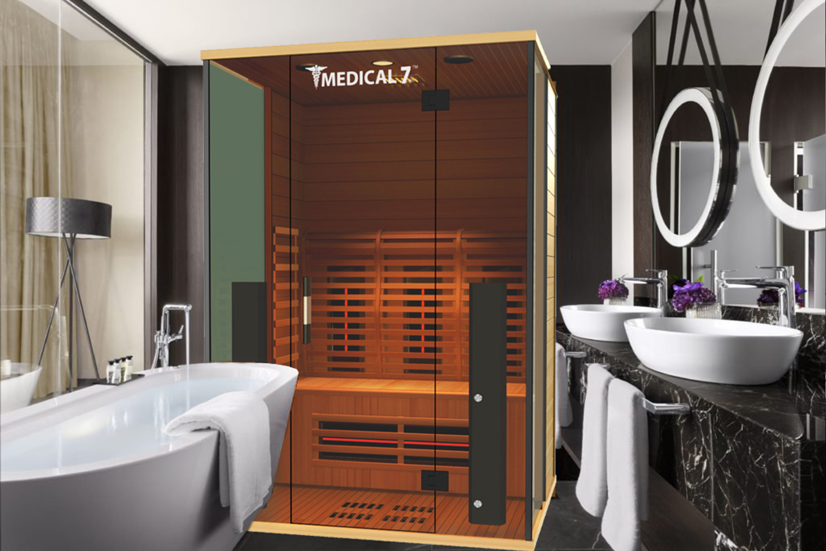 Medical 7™ in a Luxury Bathroom Showcase*